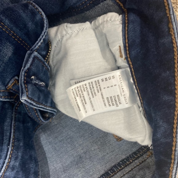 American Eagle 360 next level stretch ripped skinny jeans - Picture 4 of 4